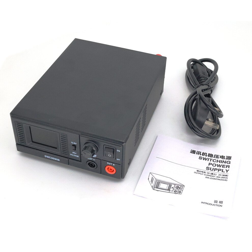 (Uk Plug 220V) Dwc30win 30A 13.8V High Efficiency Power Supply Radio For Th-9800 Kt-7900D 8900D Kt-780Plus Tyt Icom Car Radio 110691394507