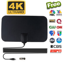 HD Digital TV Indoor Antenna Terrestrial Wave Mini HDTV Antenna 50 Miles