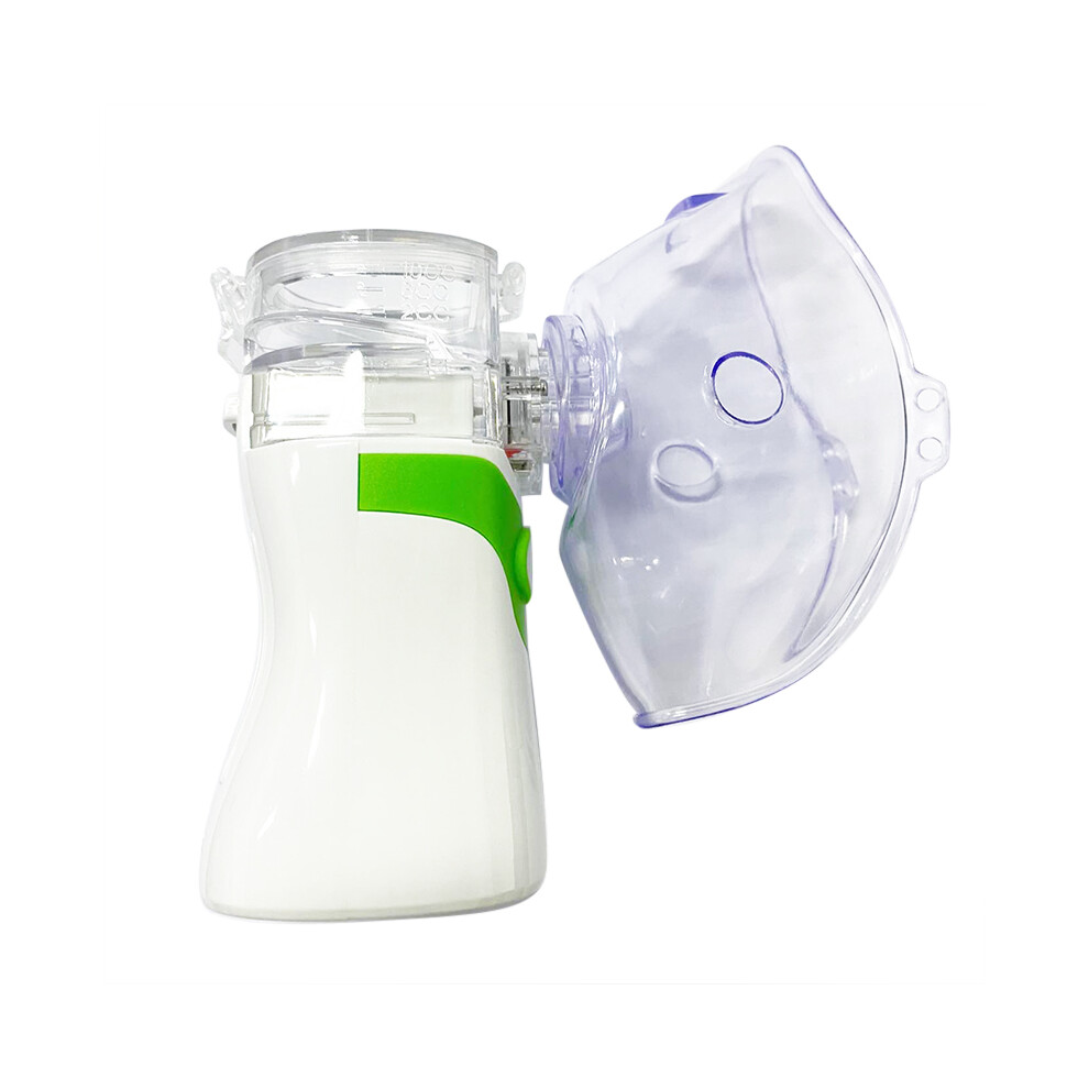(Green) Portable Handheld Ultrasonic Mini Nebulizer Inhaler Machine For Children Adult Kids Green 110691368584