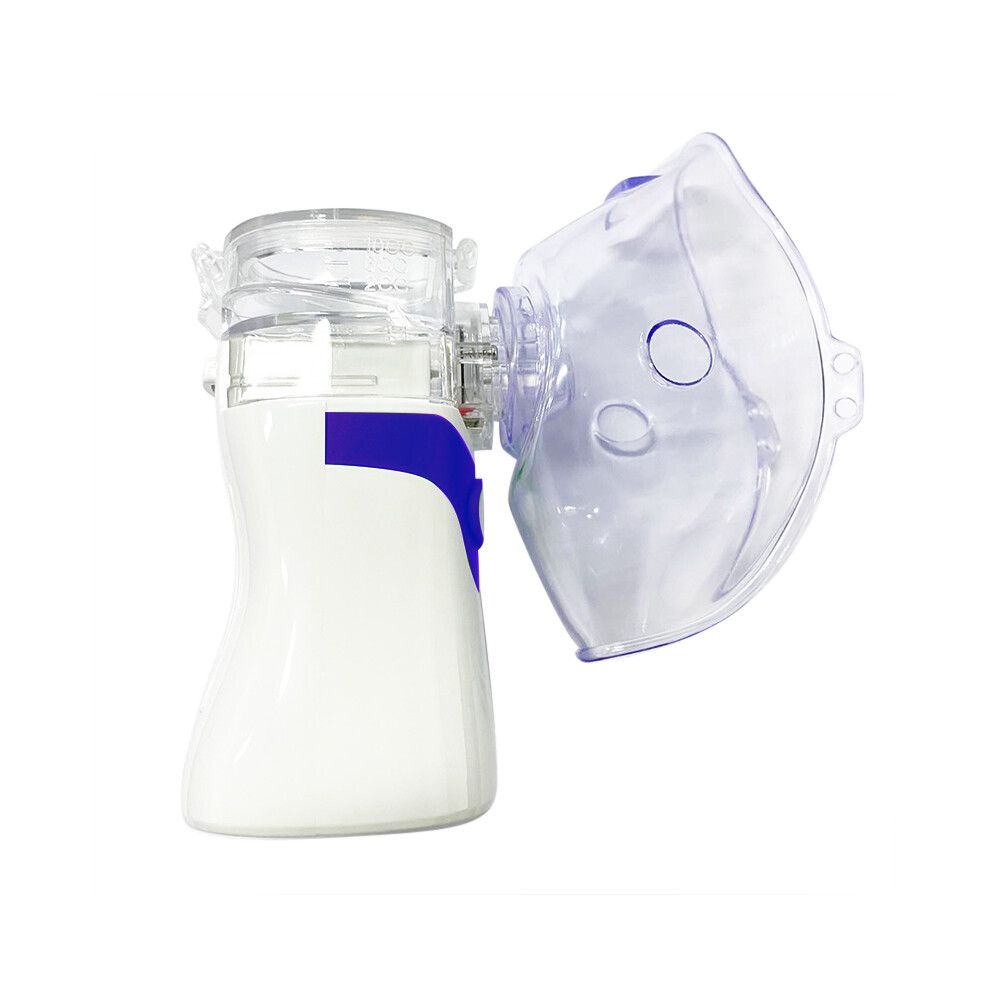 (Blue) Portable Handheld Ultrasonic Mini Nebulizer Inhaler Machine For Children Adult Kids Blue 110691368560