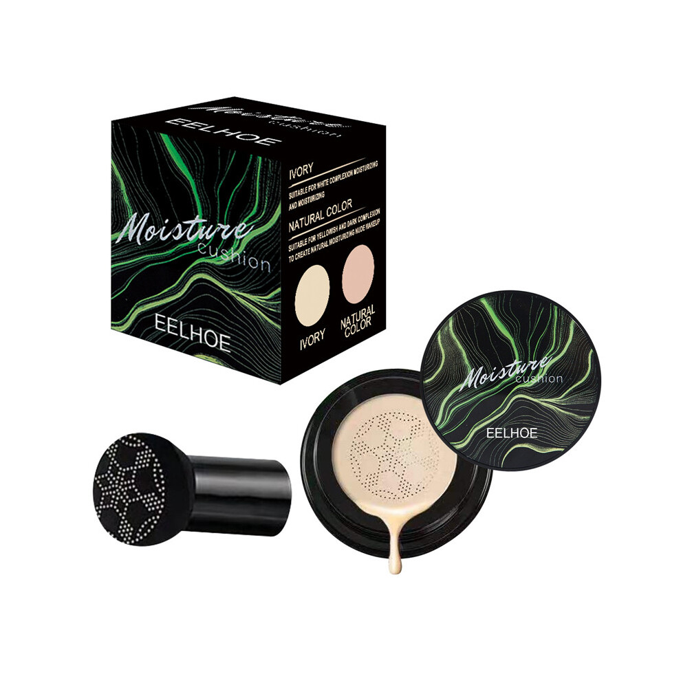 (Ivory) Air Cushion Mushroom Head Cc/Bb Cream Foundation Moisturizing Concealer Makeup Base 110691492159
