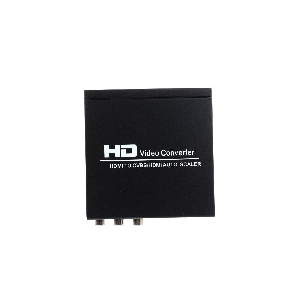 Hdmi To Cvbs Av Hdmi Auto Scaler Ntsc Pal Video Converter For Pc Tv Vhs Dvd Vcr 110691385932