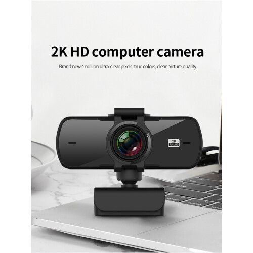 Wsdcam 2040*1080P Webcam 2K Computer PC WebCamera with Microphone for Live Broadcast Video Calling Conference Work Camera Web PC