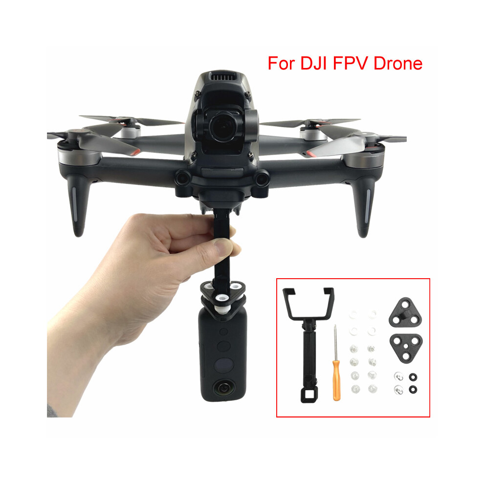 Panoramic Camera Hanging Mount Bracket Shock-Absorbing Holder For Dji Fpv Drone 110691470515