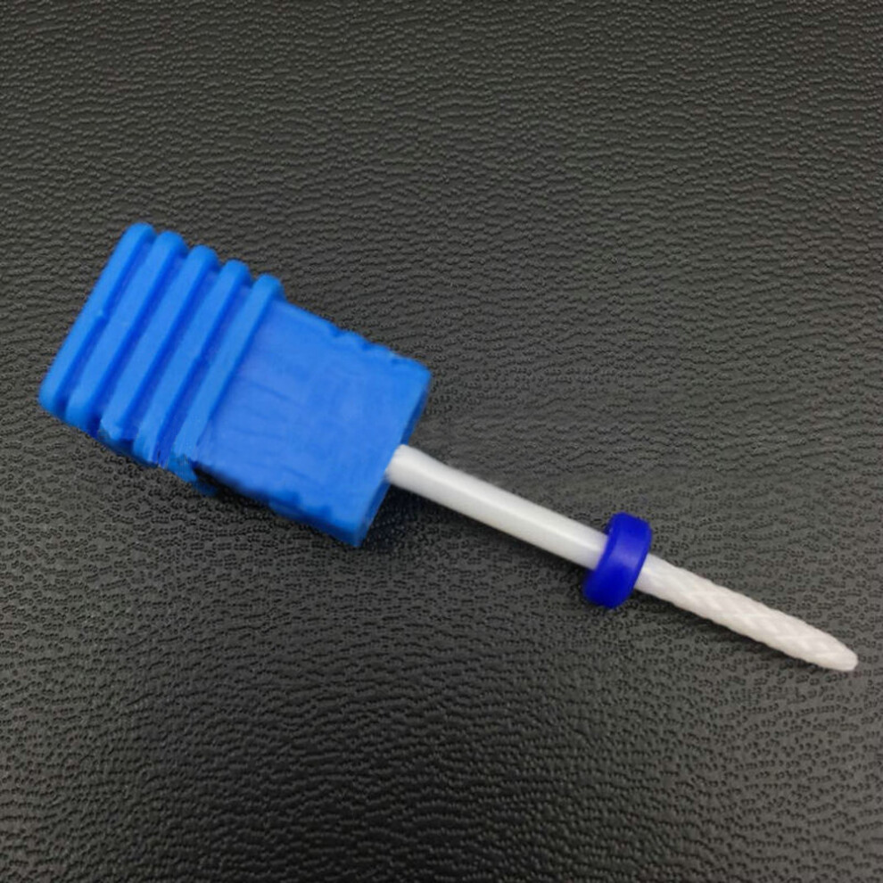 (M2) Pro Ceramic Nail Drill Bits Art Gel Pedicure Manicure Rotary Removal Burr Tools