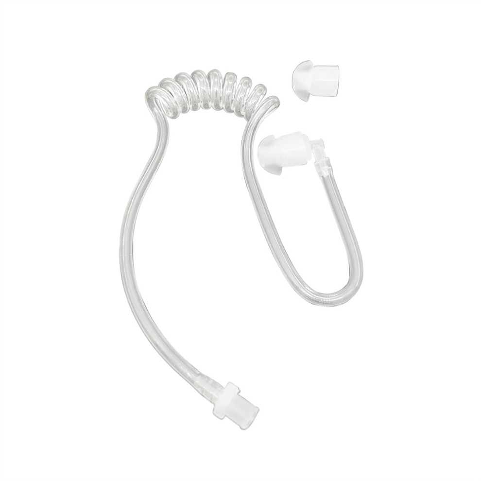 Earphone Transparent Coil Acoustic Air Tube Earplug For Two-Way Radio Walkie Talkie Earpiece Headset Accessories 110691397096