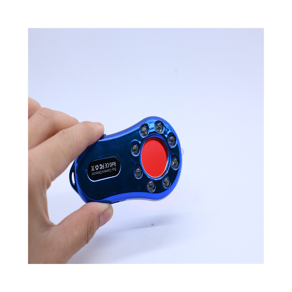 (Blue) S100 Hotel Anti-Sneak Anti-Eavesdropping And Anti Camera Detector Gps Gms Finder Tracker Scanner Infrared Detector Blue 110691398918