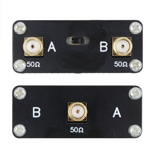 10W Antenna Toggle Switch RF/HF Switch Manual Switching DC-500MHz Adapter