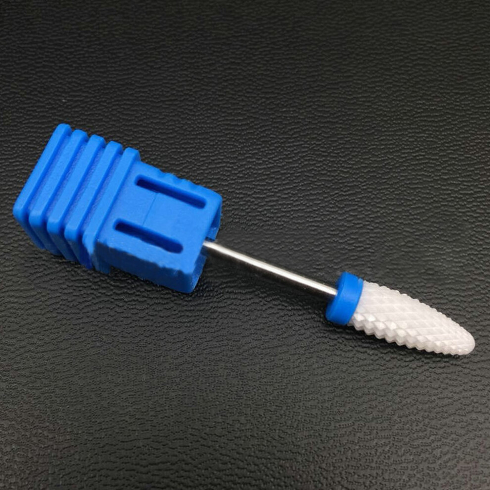 (M3) Pro Ceramic Nail Drill Bits Art Gel Pedicure Manicure Rotary Removal Burr Tools
