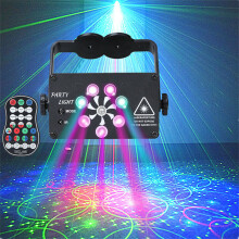 120-Pattern LED RGB Laser Stage Lighting for DJ Disco KTV Party Shows