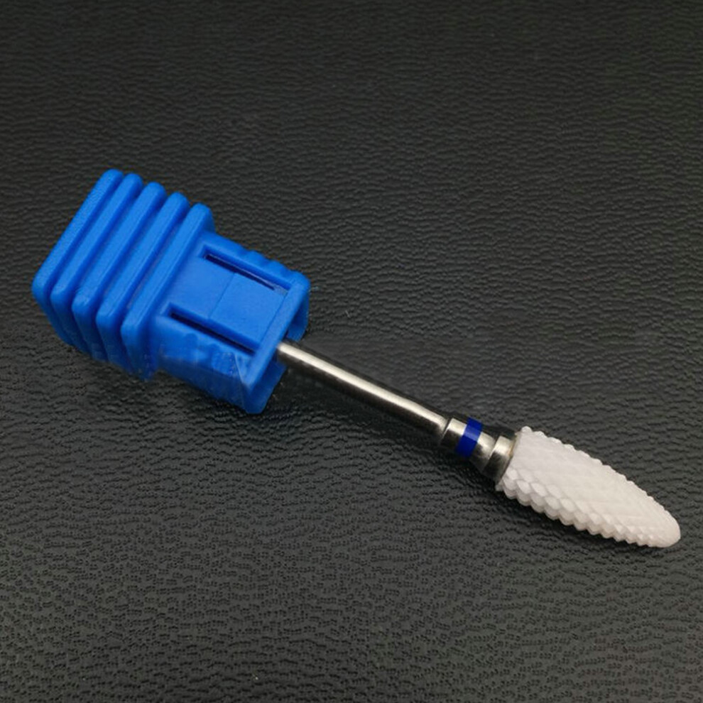(M4) Pro Ceramic Nail Drill Bits Art Gel Pedicure Manicure Rotary Removal Burr Tools