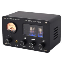 (Black) SA-20 HiFi Vacuum Tube Audio Sound Processor Preamp Pre Amplifier USB/Bluetooth