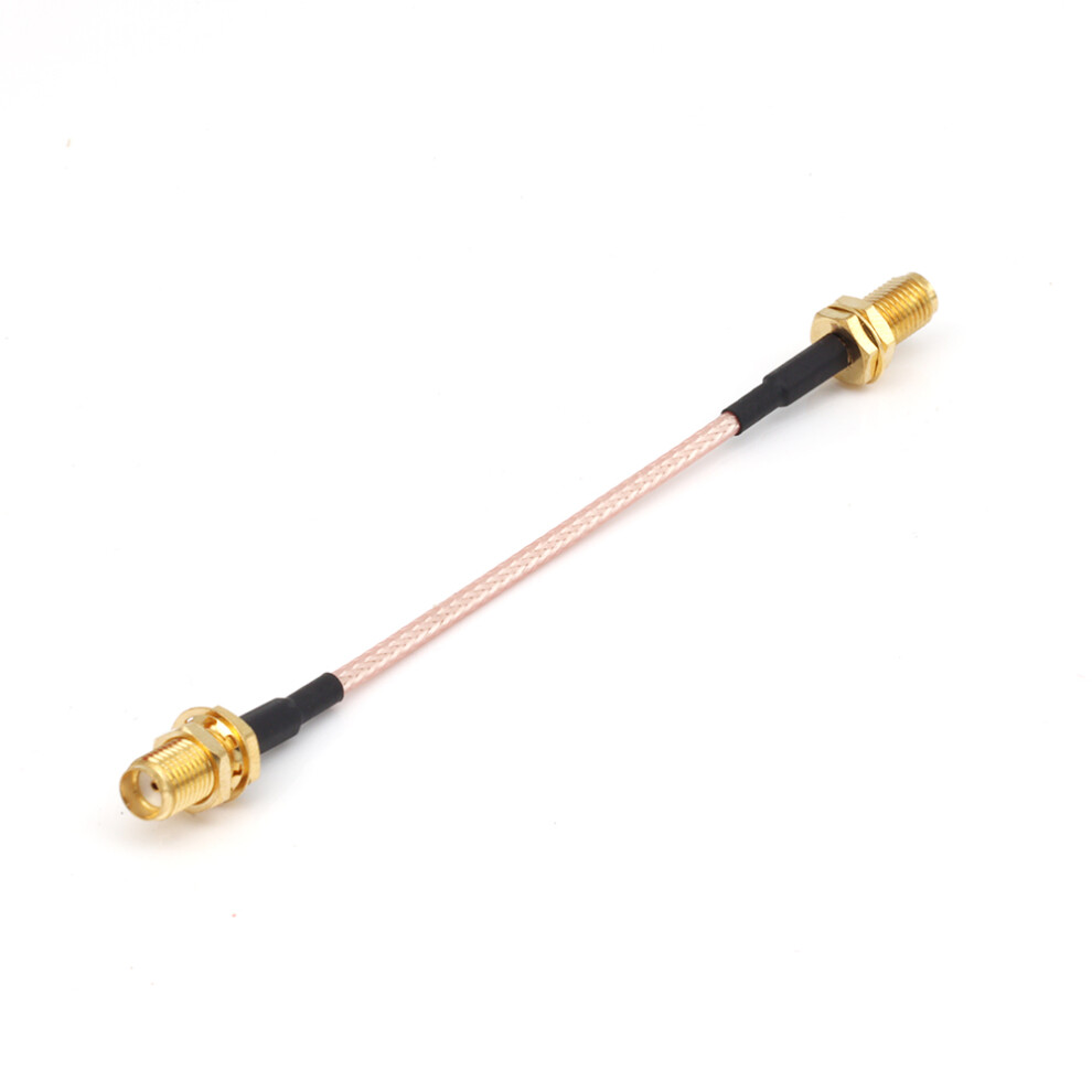 Rg316 Cable Sma Female Plug To Sma Female Plug Connector Crimp Rf Coaxial Jumper Pigtail Cable For Radio Antenna 110691392367