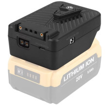 For  20V Battery to V Mount Adapter Board V Mount Battery Plate Converter Multi Purpose PD100W Fast Charging