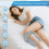 Knee Pillow for Side Sleepers with Adjustable Strap - Memory Foam Leg Cushion, Comfortable Sleeping Support 4