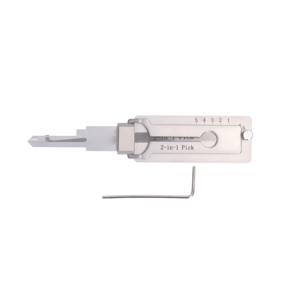 Key Decoder 2 In 1 Stainless Steel Key Hook Tool Hardware For Repair Maintenance 320997701620