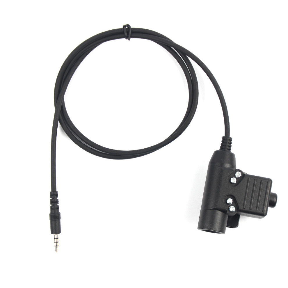 Walkie Talkie Radio Headset Microphone 3.5Mm Jack Adapter U94 Ptt For Cellphone 110691392053