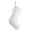 Christmas Decoration Stocking Spacious Space Soft Fringe-White 1