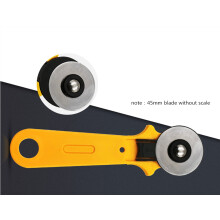 (45mm) Portable Round Cutter Wheel for Cloth Cutting, Quilting & Patchwork Sewing Tool