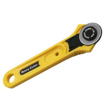 (28mm) Portable Round Cutter Wheel for Cloth Cutting, Quilting & Patchwork Sewing Tool
