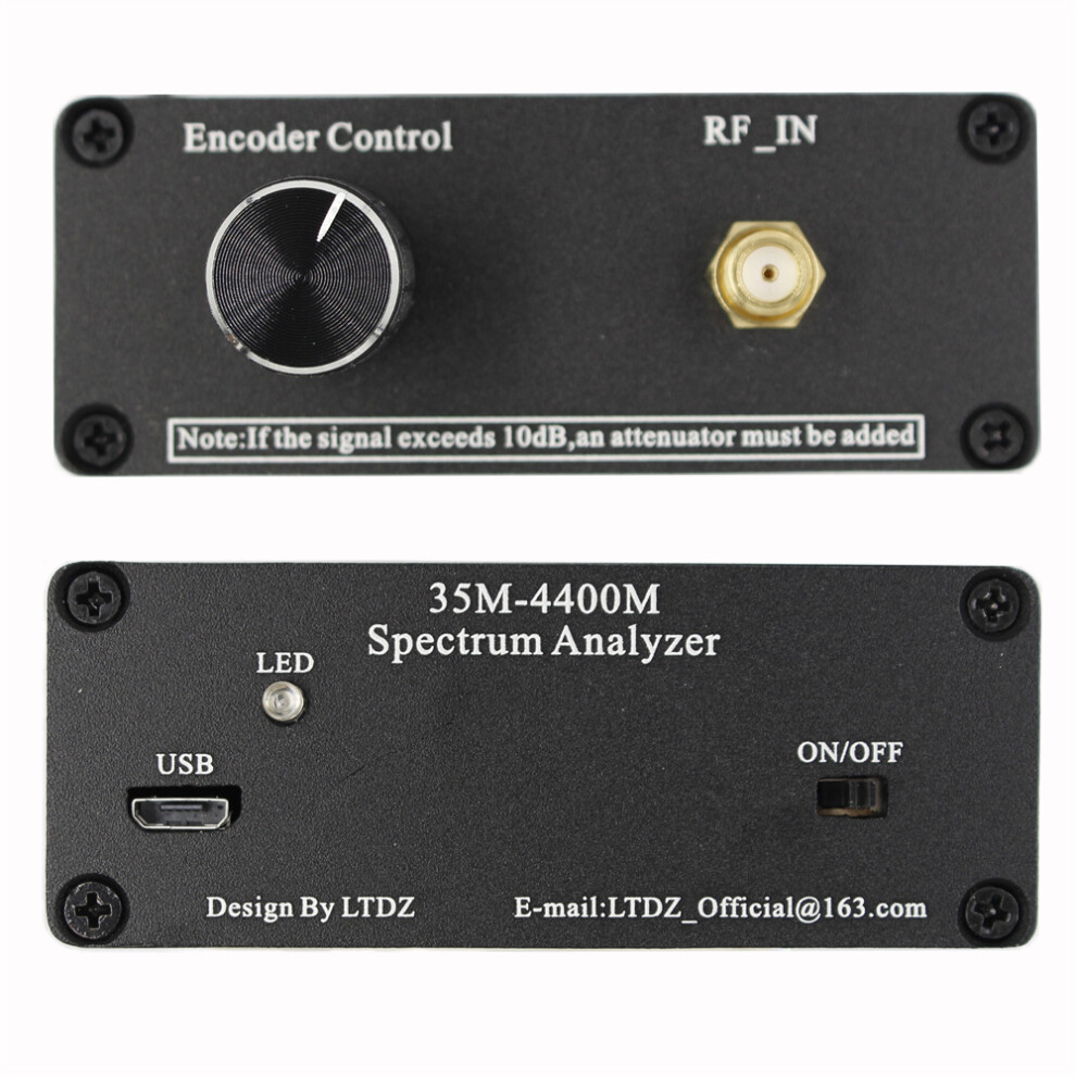 35M-4400Mhz Spectrum Analyzer 4.3Inch Lcd Screen Professional Handheld Simple Spectrum Analyzer Measurement Of Interphone Signal 110691388070