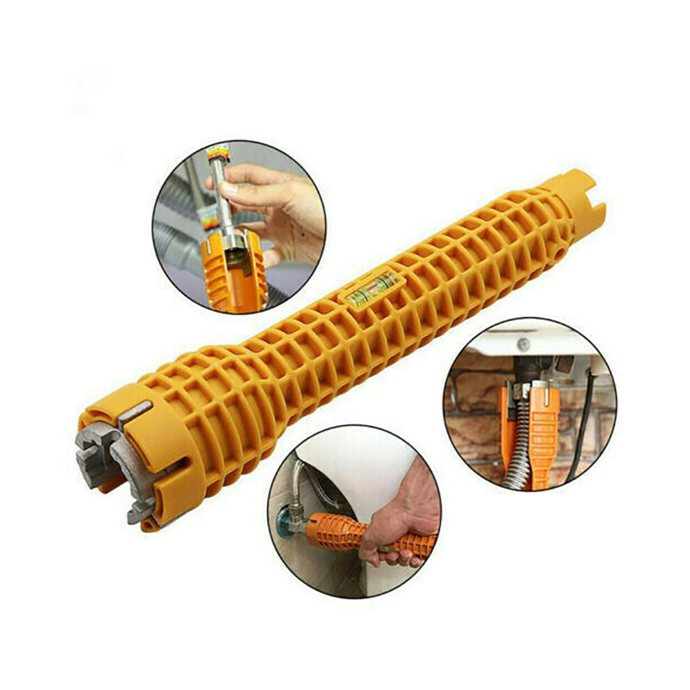 Faucet Sink Installer Multifunction Water Pipe Wrench Spanner Tool Extra-Long 320997700609