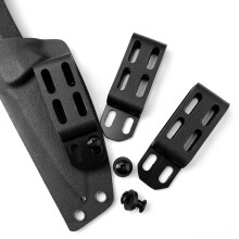 DIY Portable Outdoor Waist Pocket Clip Connection System with Screws for KYDEX Holster