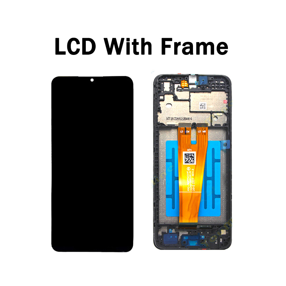 (With Frame) For Samsung A04 A045 Lcd Display Screen Digitizer With Frame Repair Parts 110691388124