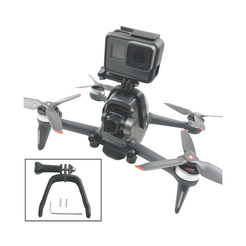 Drone Top Holder Camera Mount Bracket Expansion Adapter Kit For Dji Fpv Gopro 9 Instra360 110691468437