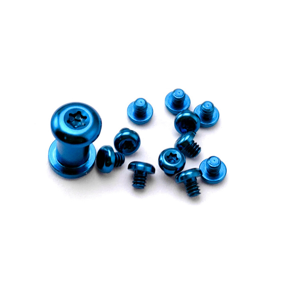 (Blue) Durable Alloy T6 Shank Screws Spindle Set Flush Mount For Benchmade Bugout 535 123643997282