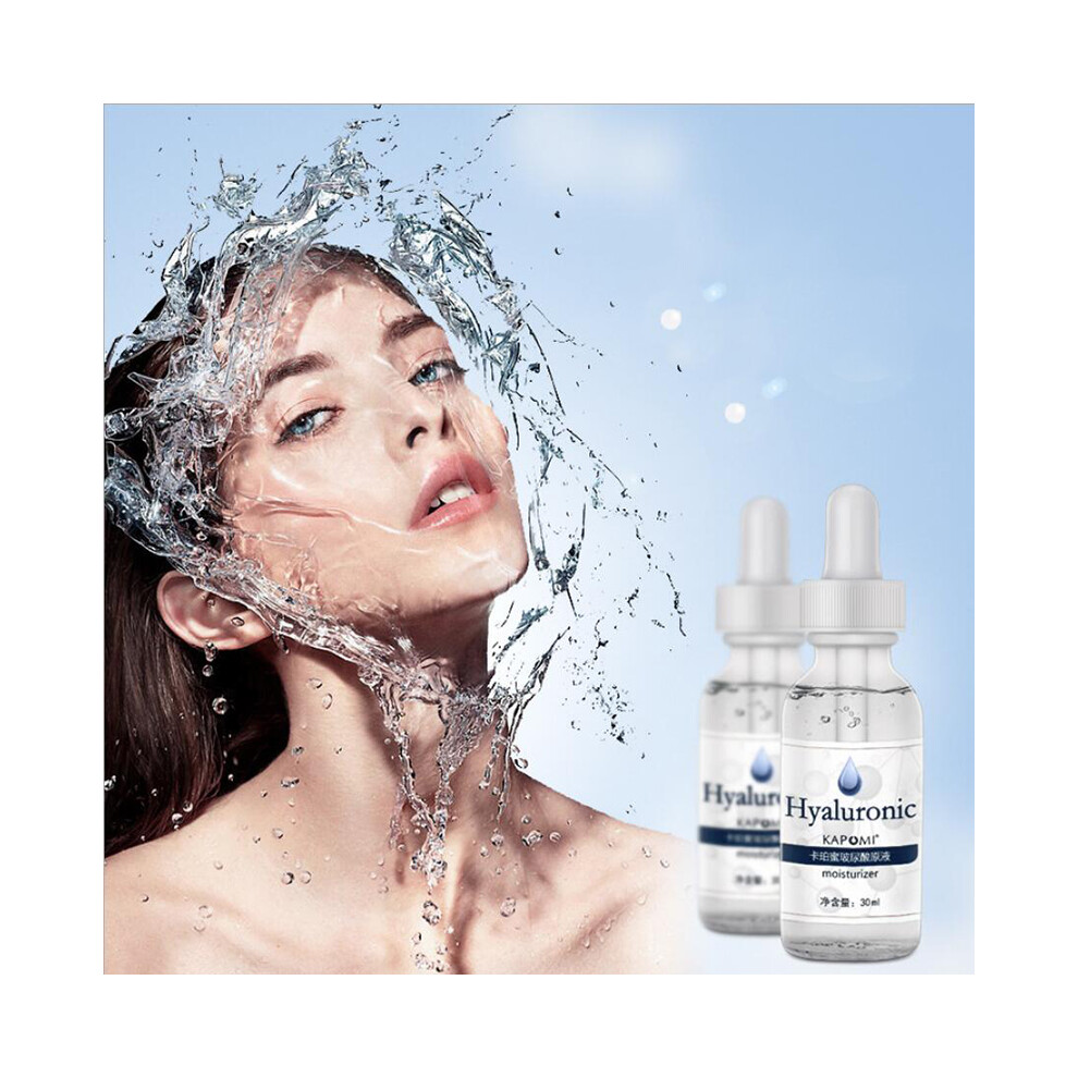KAPOMI Hyaluronic Acid Facial Serum Moisturizing Whitening Essence Shrink Pores for Dry Skin Care 30ml