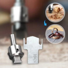 (20 x 24mm) Wooden Thick Ring Maker High Speed Steel Circle Shaping Tool Woodworking