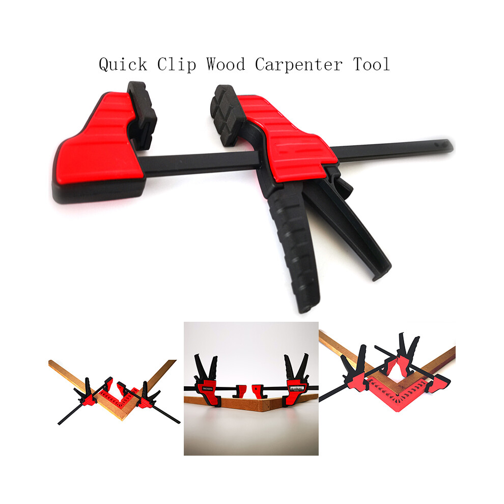 Heavy Duty Wood Working Quick Grip F Clamp Heavy Woodworking Clamp Bar Plastic Grip 320997700920