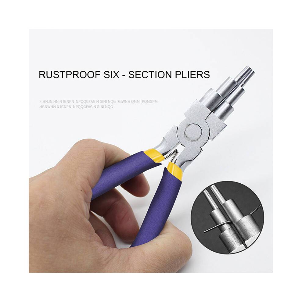 6 In 1 Bail Making Pliers Wire Looping Forming Pliers With Non-Slip Comfort Grip 320997700623