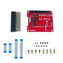 (Module 2242T) 2230/22242/2260/2280 NVME M2 SSD HAT PCIe Peripheral Boards for Raspberry Pi 5
