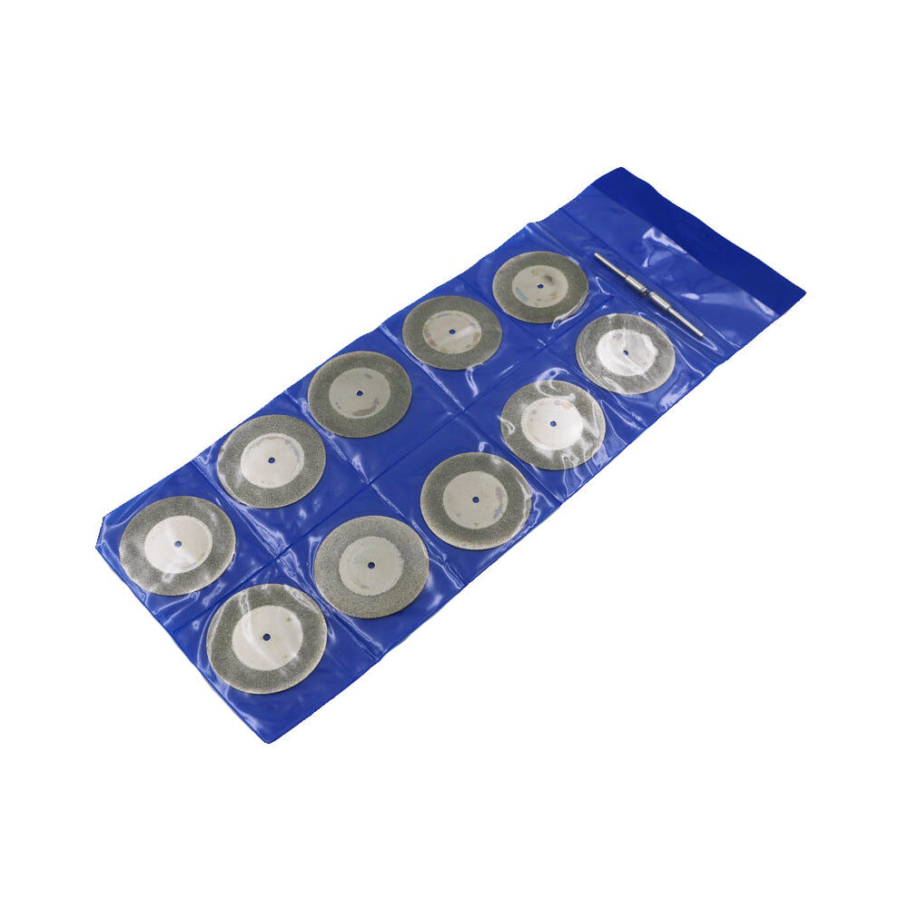 (30Mm) 10Pcs Multi-Sized Mini Diamond Saw Blade Cutting Discs For Drill Rotary Tool 320997708858