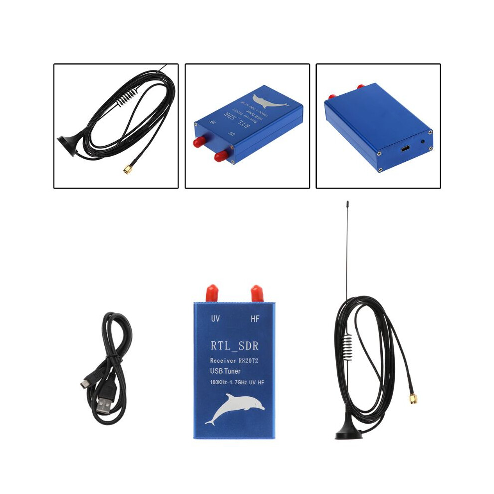Rtl2832u+R820t2 100Khz-1.7Ghz Uhf Vhf Hf Rtl.sdr Usb Tuner Receiver Am Fm Radio 110691405104