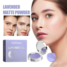 10G Lavender Matte Powder - Oil Control, Long-Lasting, Light & Natural Makeup Setting Powder