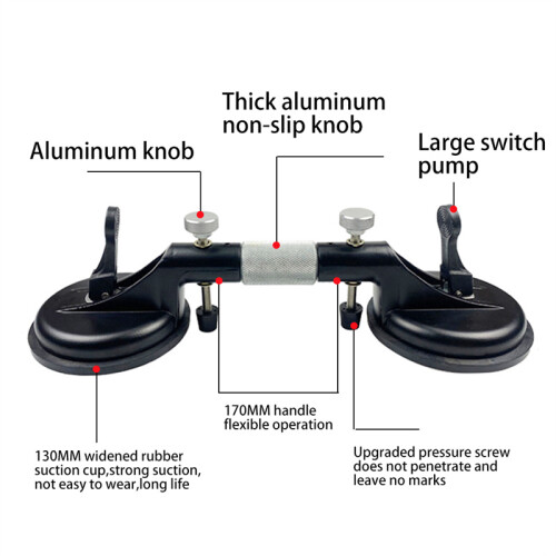 Adjustable Suction Cup Stone Seam Setter for Pulling and Aligning Tiles Flat Surfaces Stone Seam Setter Building Tools