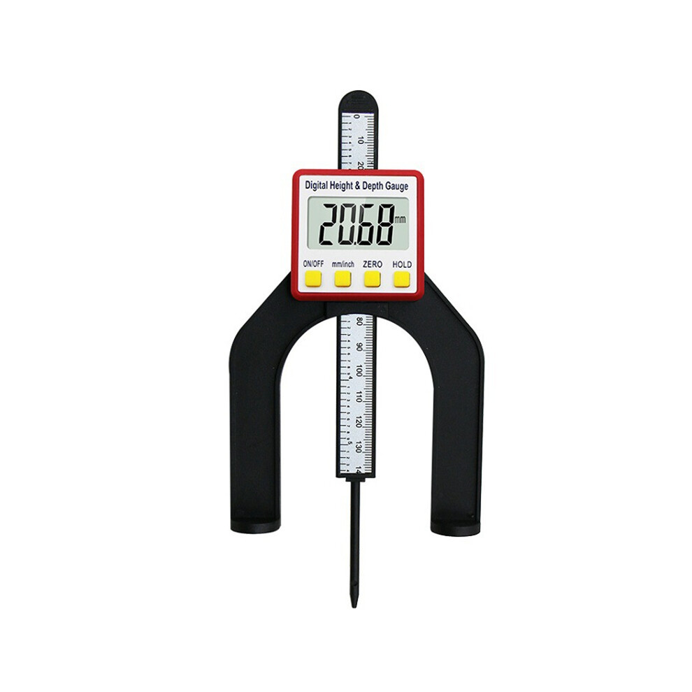 (Pink) Lcd Digital Height Depth Gauge Slide Caliper Vernier Ruler 0-80Mm Measuring Kit Pink 320997703075