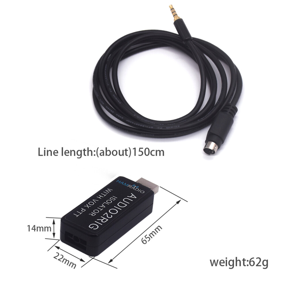 (Usb2r1g?Kit2) Digital Modes Interface For Amateur Radio With Built-In Audio Codec Vox Ptt Kit Green 110691393906