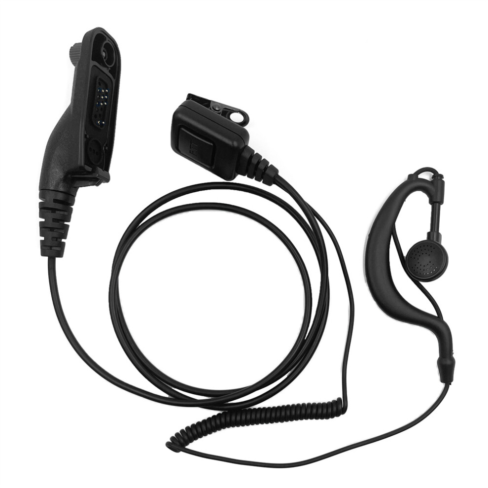 Earpiece Headset Radio Ptt Mic For Motorola Apx 6000 Apx 4000 Walkie Talkie 110691388964