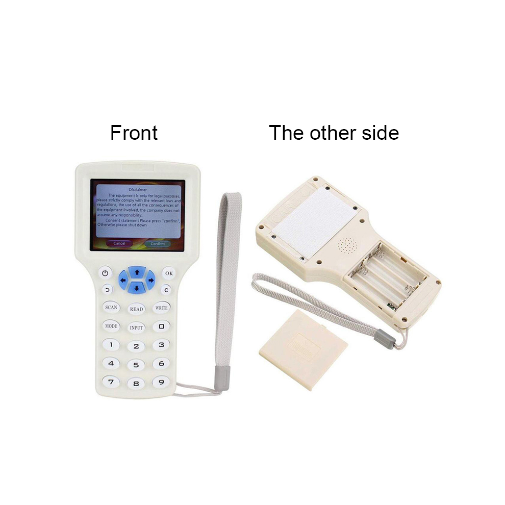 (Reader) Cd10 Frequency Nfc Smart Card Reader Writer Rfid Copier Duplicator Uid Cards 110691392688