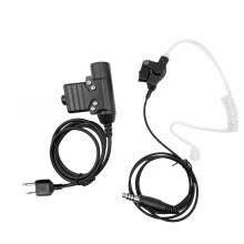 U94 PTT Walkie Talkie Adapter Plug For Midland LXT118 GXT1000VP4 G6 G7 Radio