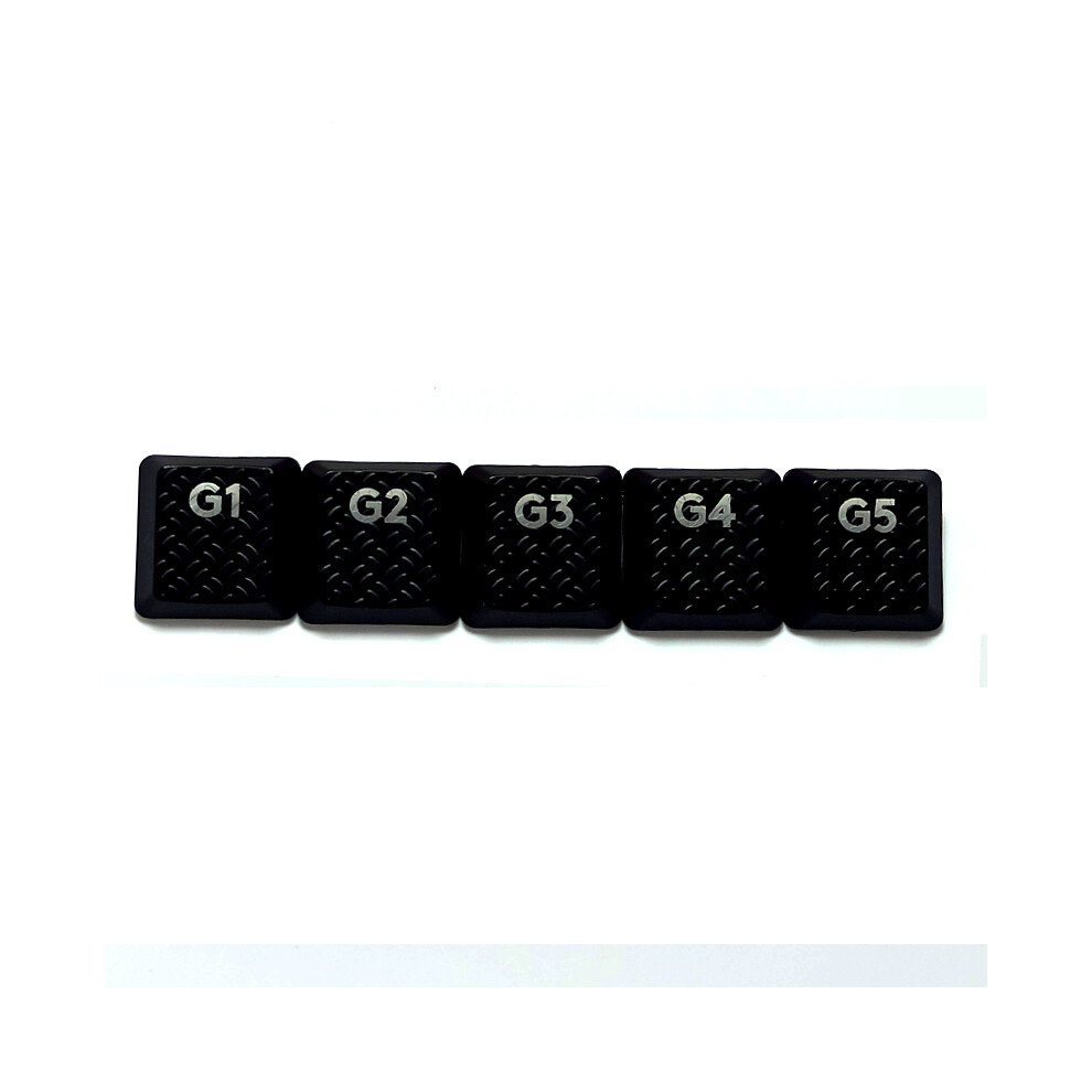 Black (Black) 5Pcs Key Cap Keycaps Replacement For Logitech G915 G913 G813 Mechanical Keyboard
