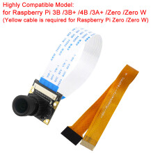 (Highly compatible model) 5MP 1080P Angle 77?? Camera for Raspberry Pi 4 Model B 4B 3B+ 3B 3A+ Zero Zero W