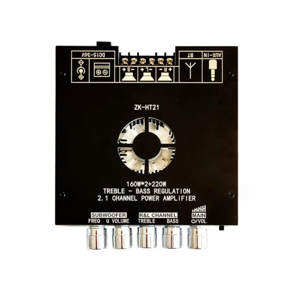 Zk-Ht21 Tda7498e 2.1Channel Bluetooth Digital Power Amplifier Module 160W*2+220W 110691390363