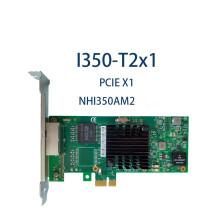 (I350-T2x1) PCI Express Dual Port 350T2V2/I350-T2x1 Ethernet Server Adapter for Desktop PCs