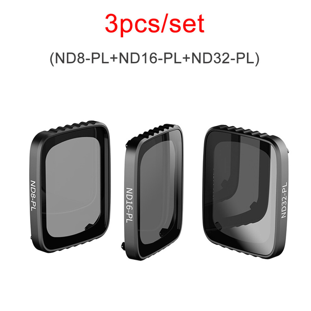 (3Pcs/Set (Nd8-Pl+Nd16-Pl+Nd32-Pl)) Telesin Camera Lens Filter Cpl Nd8 Nd-Pl Filters Set For Dji Mavic Air 2S Drone 110691470881