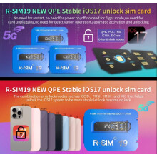 R-SIM19 NEW QPE Stable Unlock SIM Card For iPhone 15 Plus 14 13 Pro Max 12 IOS17